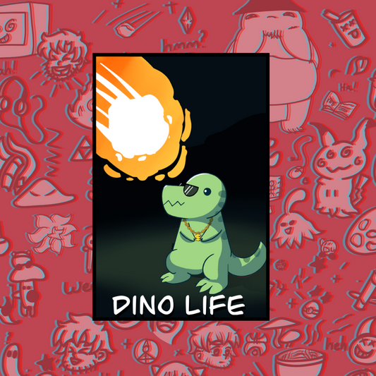 Dino Life Sticker